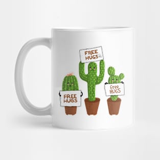 Free Hugs Cactus Mug